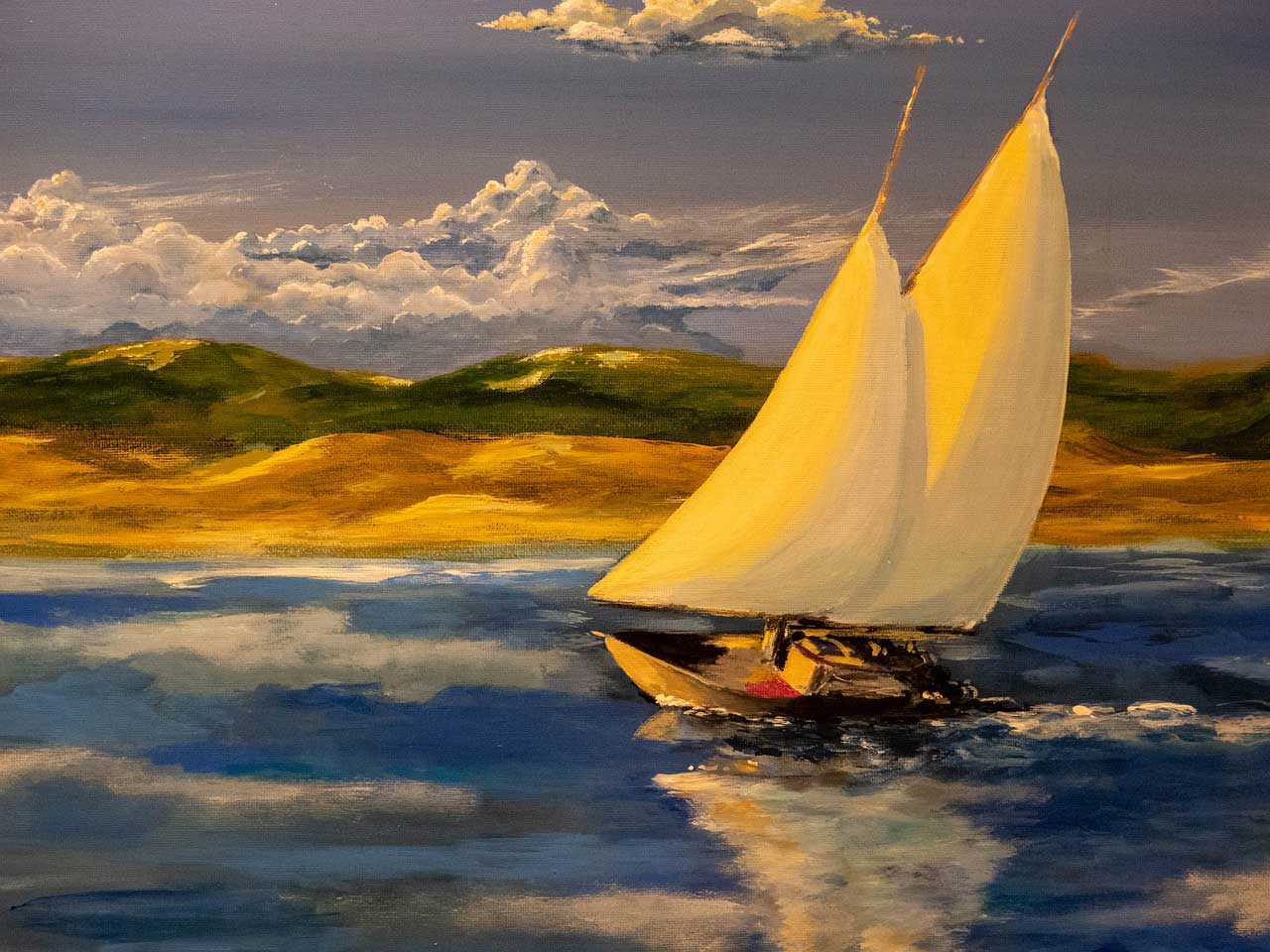 Painting of Sailboat