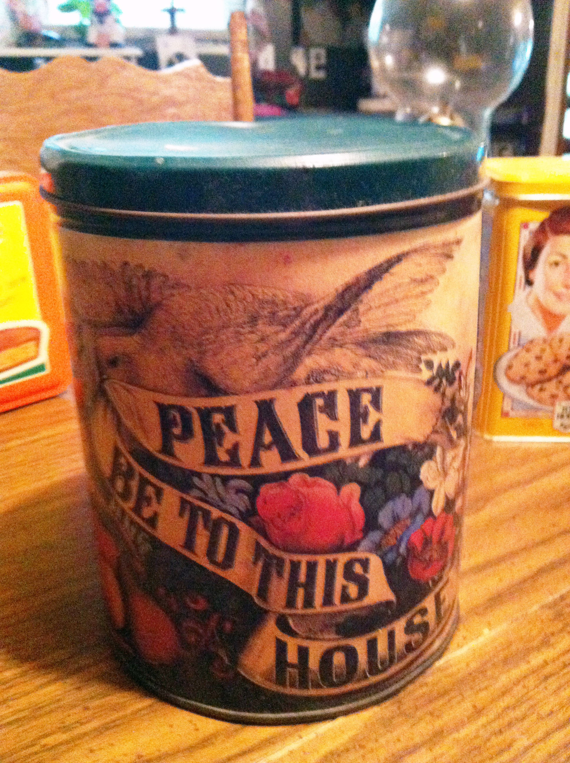 Peace Be To This House tin