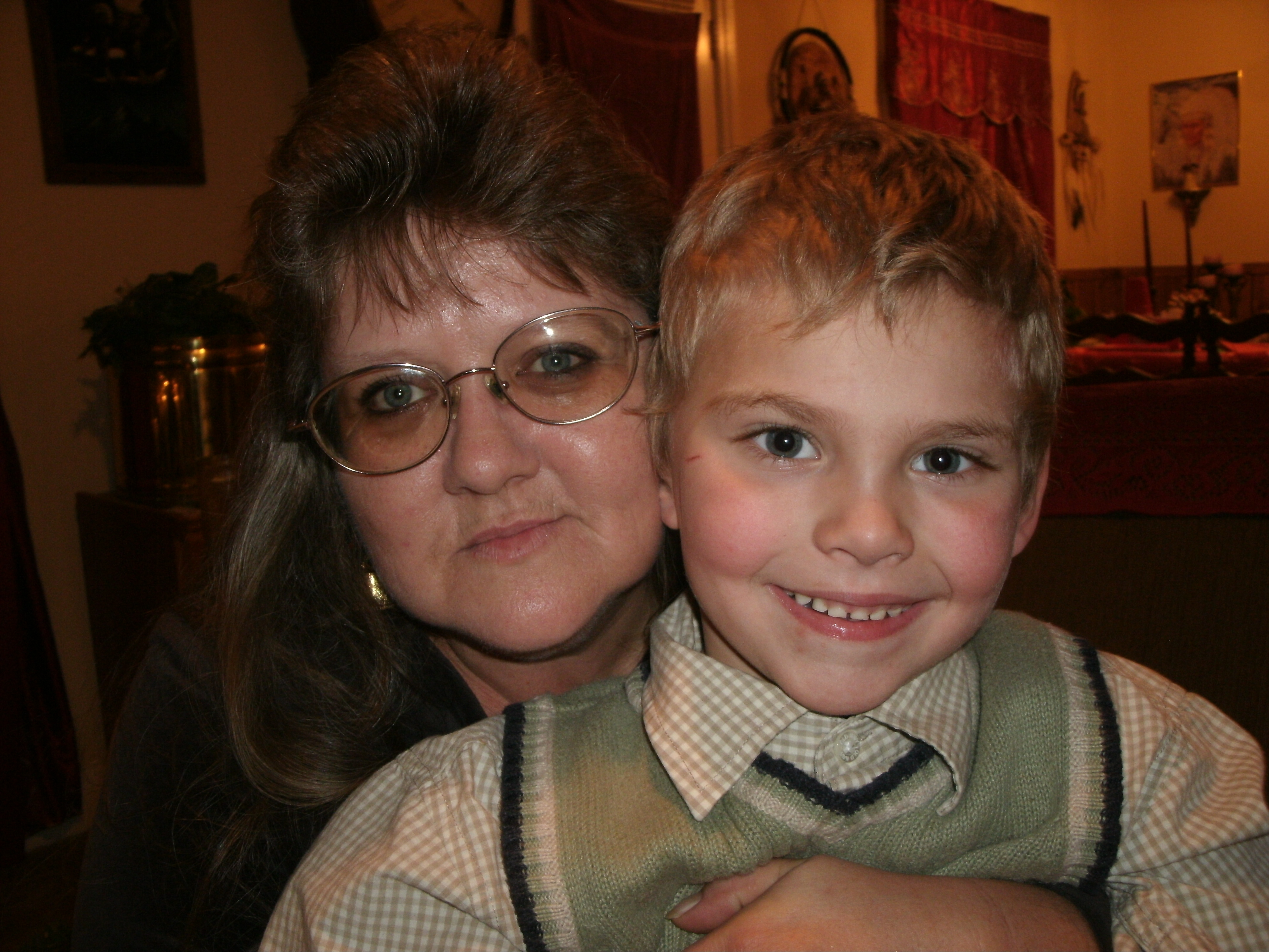 Me and my grandson Benji