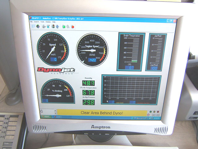 Dyno screen