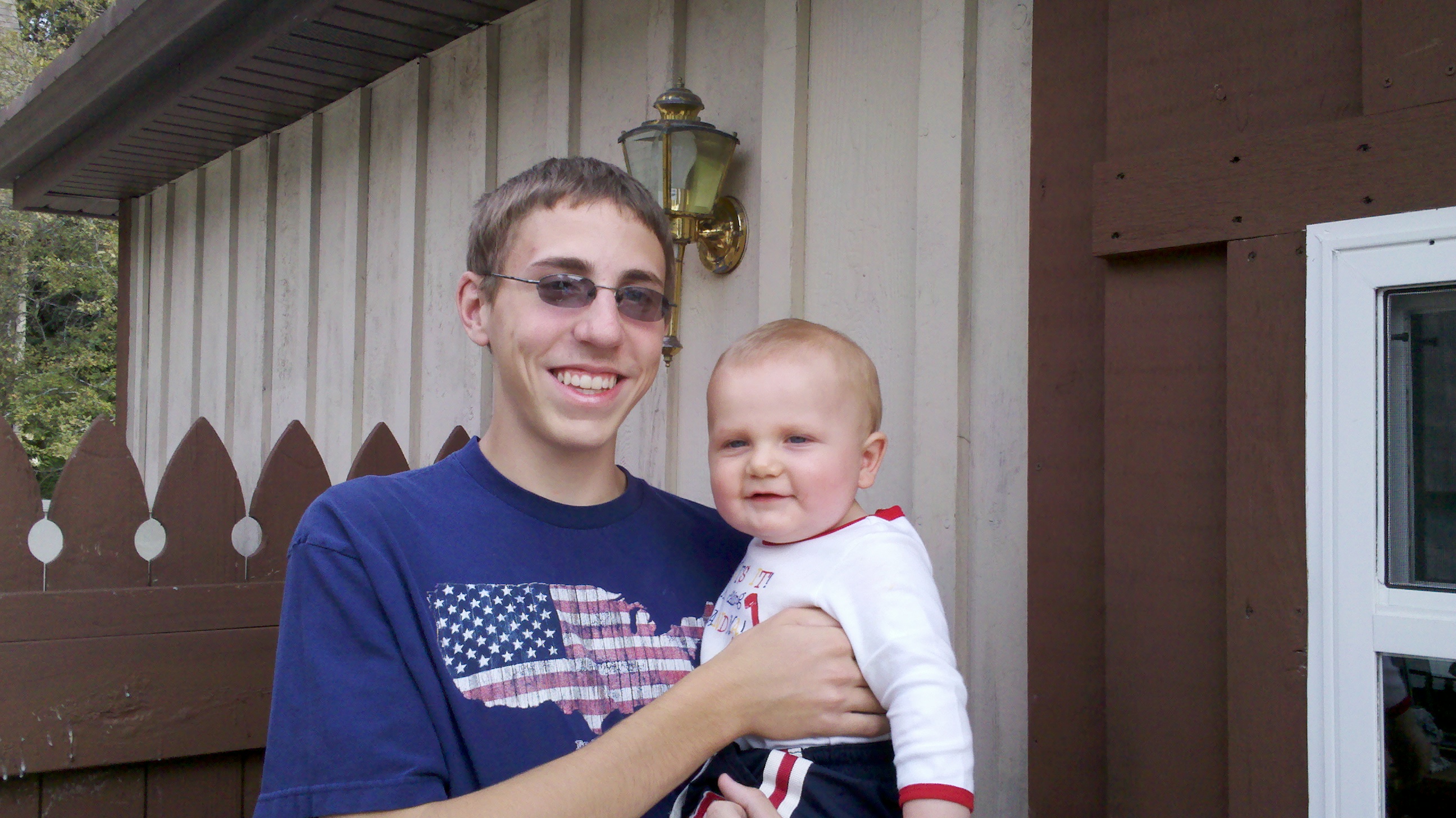 Me and baby cousin Tate :)