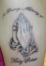 Praying hands