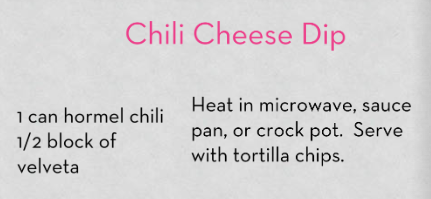 chili cheese dip
