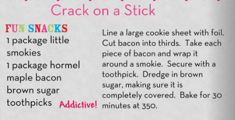 crack on a stick