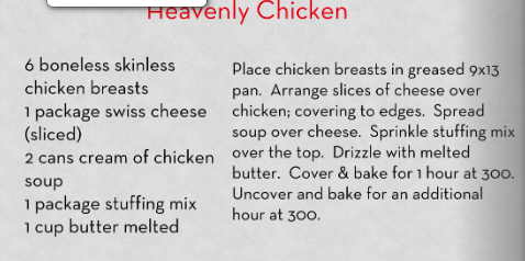 heavenly chicken