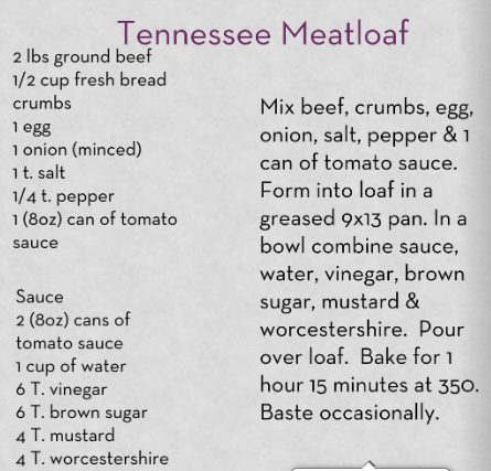 meatloaf