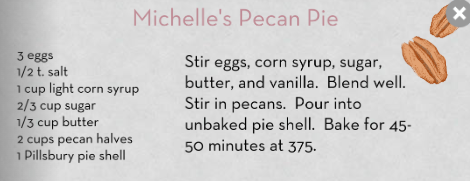 pecan pie